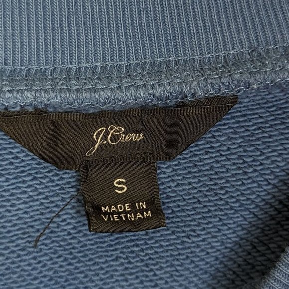 J. Crew Hearts Delight Rose Print Crew Neck Sweatshirt Size S - Picture 6 of 8